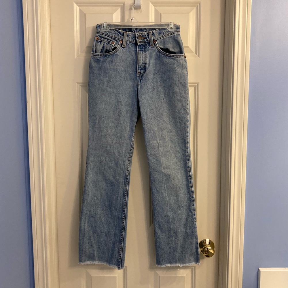 vintage straight leg levis
